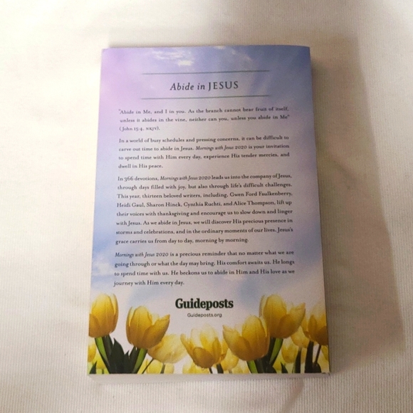 2/$15 Abide in Jesus 2020 encouragement book 366 devotions softback book - Picture 3 of 6